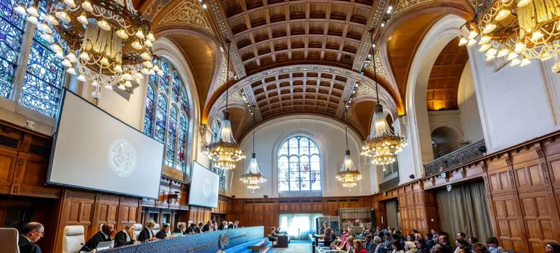 © Международный Суд/Ф. ван Бик